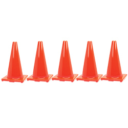 36″ Orange Game Cones
