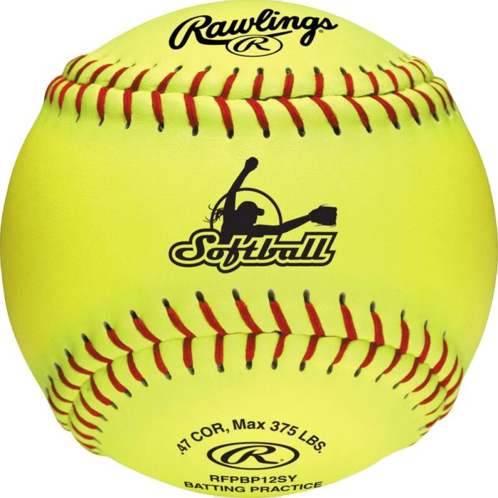 Rawlings 12" Batting Practice Fastpitch Softball Dozen