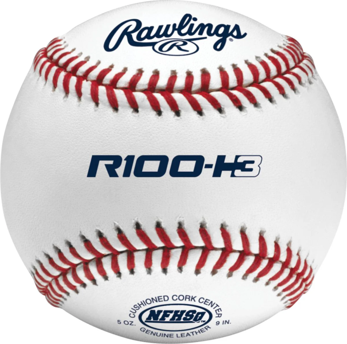 Rawlings R100-H3 NFHS Baseball (Dozen)