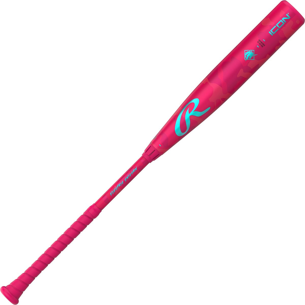 Rawlings Limited Edition Icon Electric Unicorn Model -3 BBCOR Baseball Bat