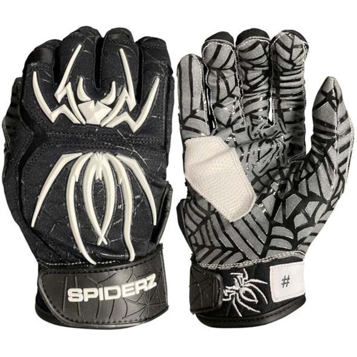 Spiderz 2022 Hybrid Series Mens Baseball Batting Gloves (Pair)