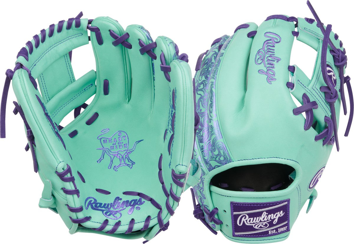 Rawlings Heart of the Hide PROR204-2MPU Model 11.5" Baseball Infield Glove - THROWS RIGHT