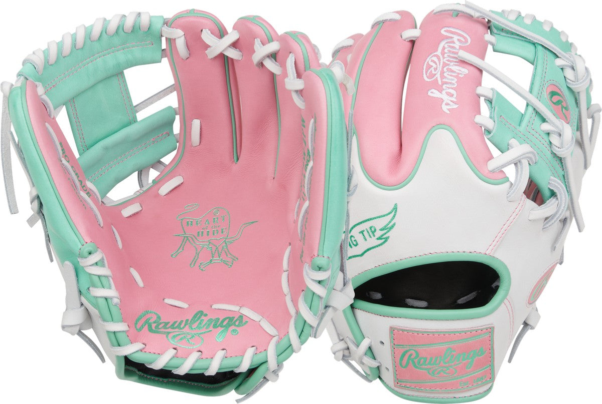 Rawlings Heart of the Hide PROR204W-2PW Model 11.5" Baseball Infield Glove - THROWS RIGHT