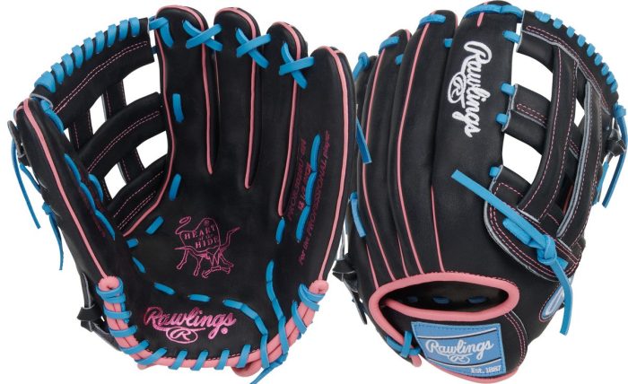 Rawlings Heart of the Hide PROR3028U-6N Contour Fit Model 12.5" Baseball Outfield Glove - THROWS LEFT