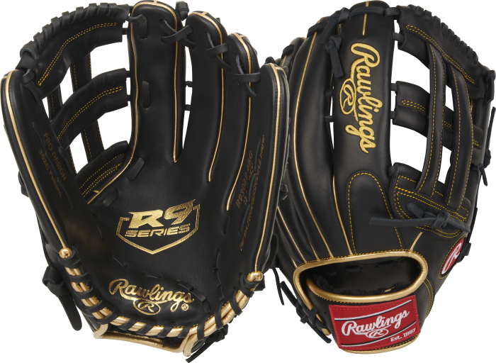 Rawlings R9 Pro H Web R930296BG 12.75" Baseball Fielder's Glove - THROWS RIGHT