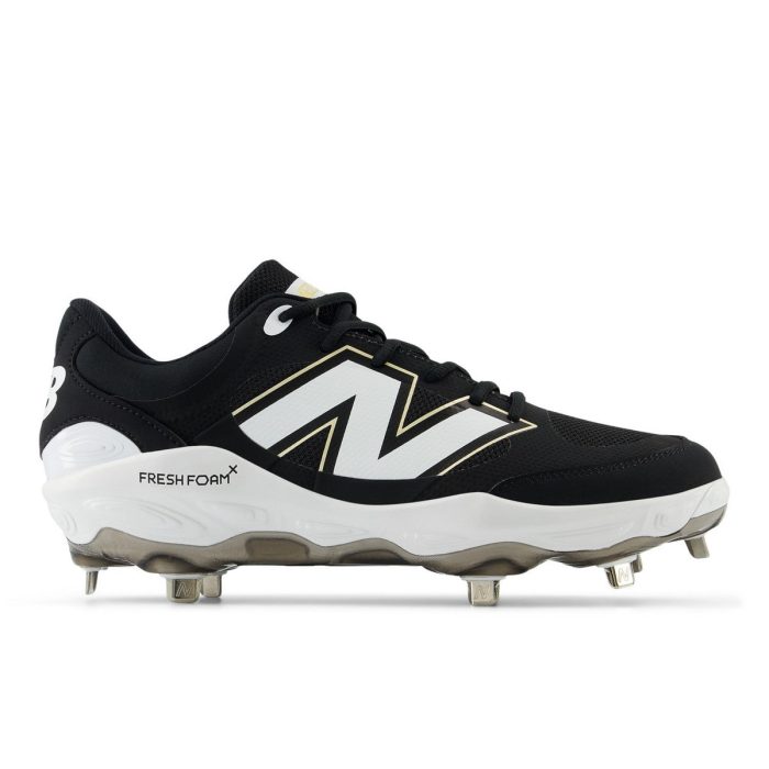 New Balance Mens Fresh Foam X 3000V7 Wide 2E Metal Baseball Cleats