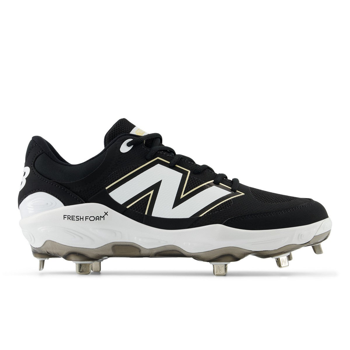 New Balance Mens Fresh Foam X 3000V7 Wide 2E Metal Baseball Cleats