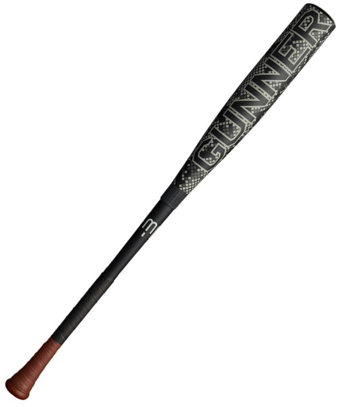 Warstic 2024 Gunner Black Viper Limited Edition -3 Metal BBCOR Baseball Bat