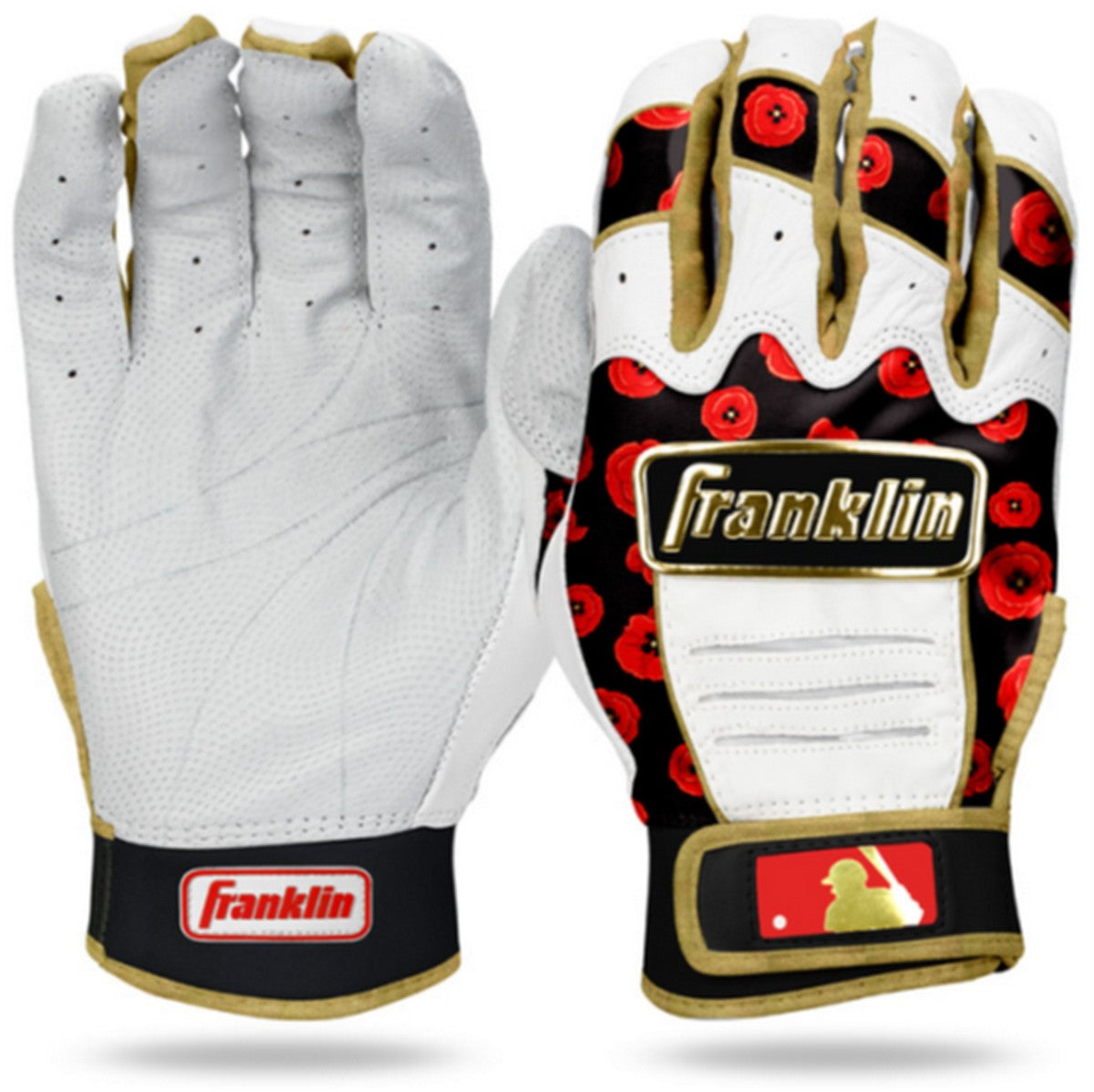 Franklin Adult 2024 Memorial Day MLB CFX Baseball Batting Gloves
