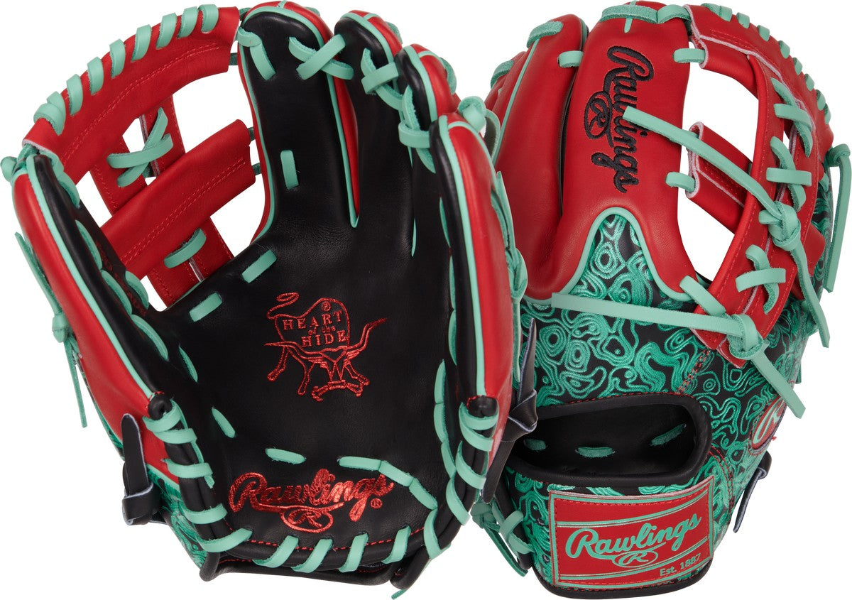 Rawlings Heart of the Hide ColorSync 9.0 PROR204W-32BS 11.5" Infield Baseball Glove - THROWS RIGHT