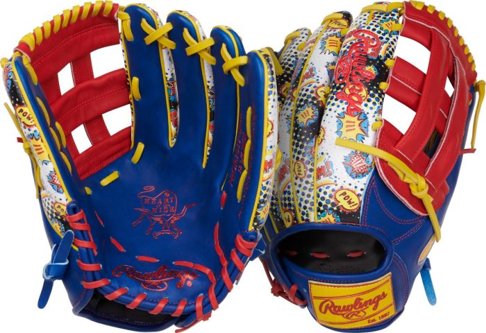 Rawlings Heart of the Hide ColorSync 9.0 PROR3039-6RSS 12.75" Outfield Baseball Glove - THROWS LEFT