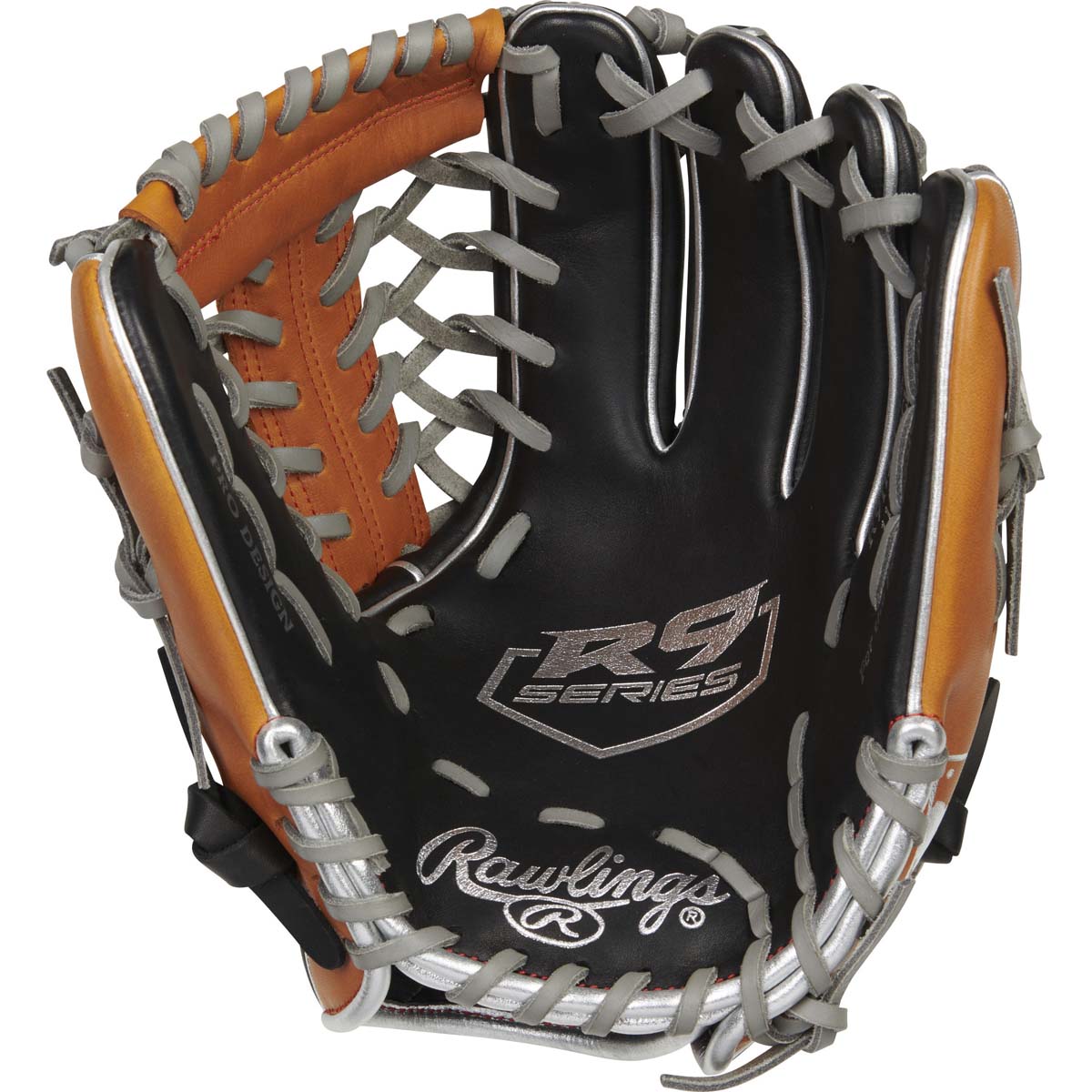 Rawlings R9 Youth Pro Taper R9115U-4BT 11.5" Baseball Fielders Glove - THROWS LEFT