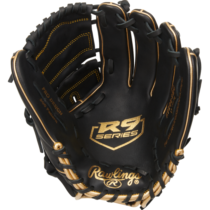 Rawlings R9 Two Piece Solid Web R92069BG 12" Baseball Fielder's Glove - THROWS RIGHT