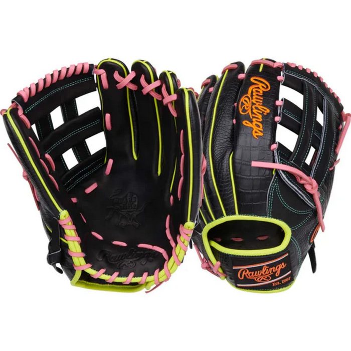 Rawlings February 2025 RGGC Heart of the Hide PROR3039-6BPY 12.75" Outfield Baseball Glove - THROWS RIGHT