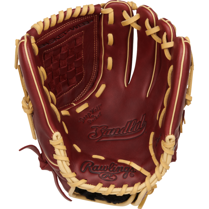 Rawlings Sandlot Series Conventional Basket Web 12" Baseball Fielder's Glove - THROWS LEFT