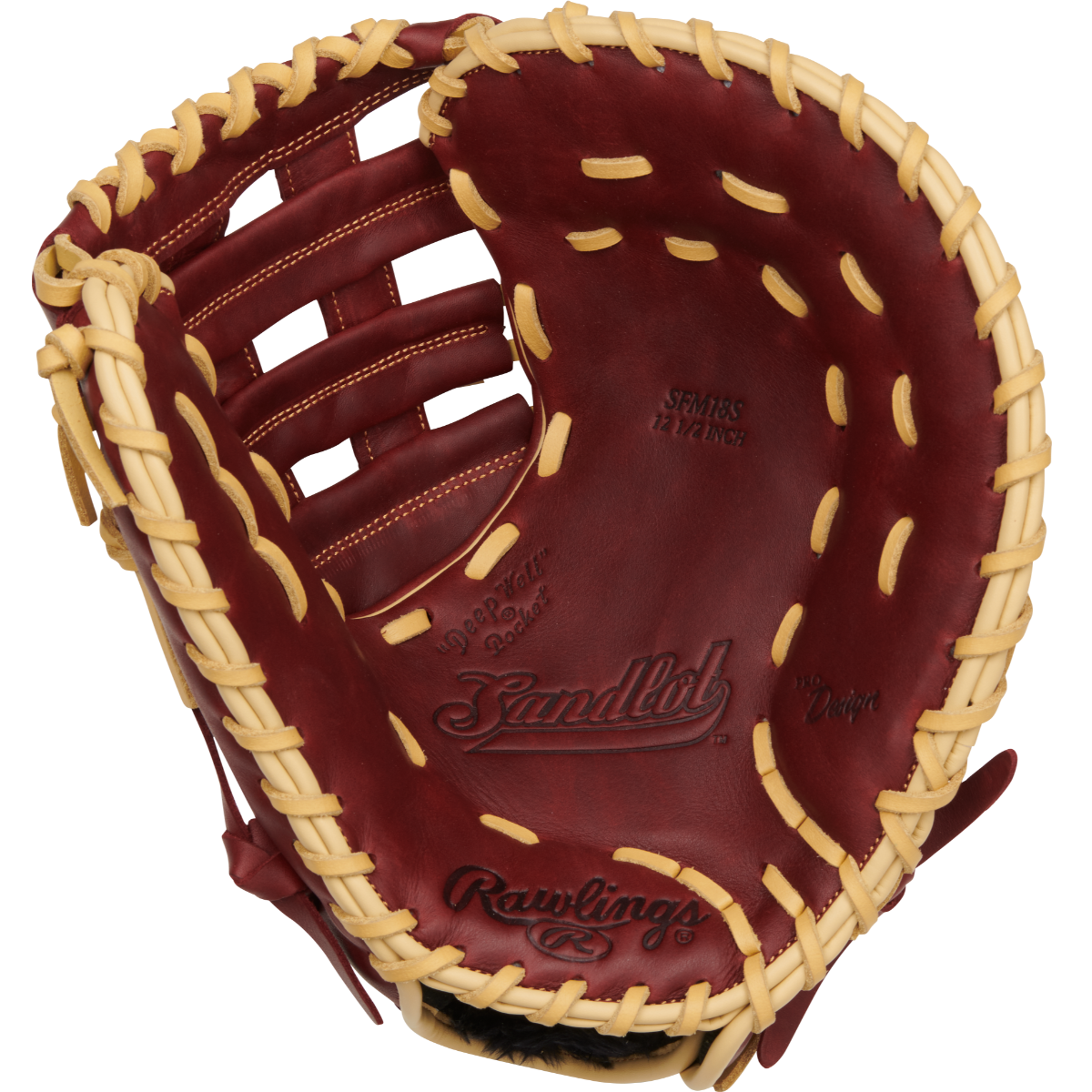 Rawlings H Web 12 1/2" Sandlot Series First Base Mitt - THROWS LEFT