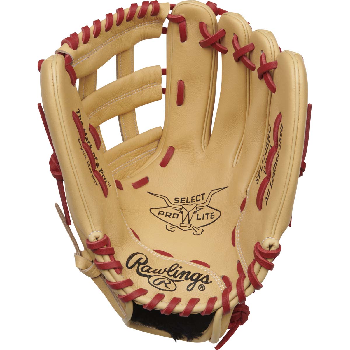 Rawlings Select Pro Lite Bryce Harper SPL120BHC 12" Baseball Fielders Glove - THROWS LEFT