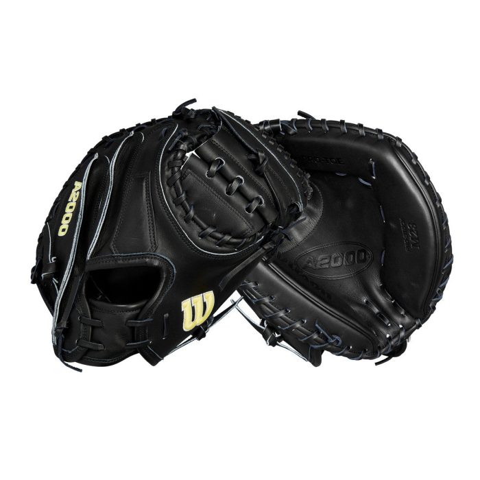 Wilson A2000 M23 Glove Day Series Black Edition 33.5" Baseball Catchers Mitt - THROWS RIGHT
