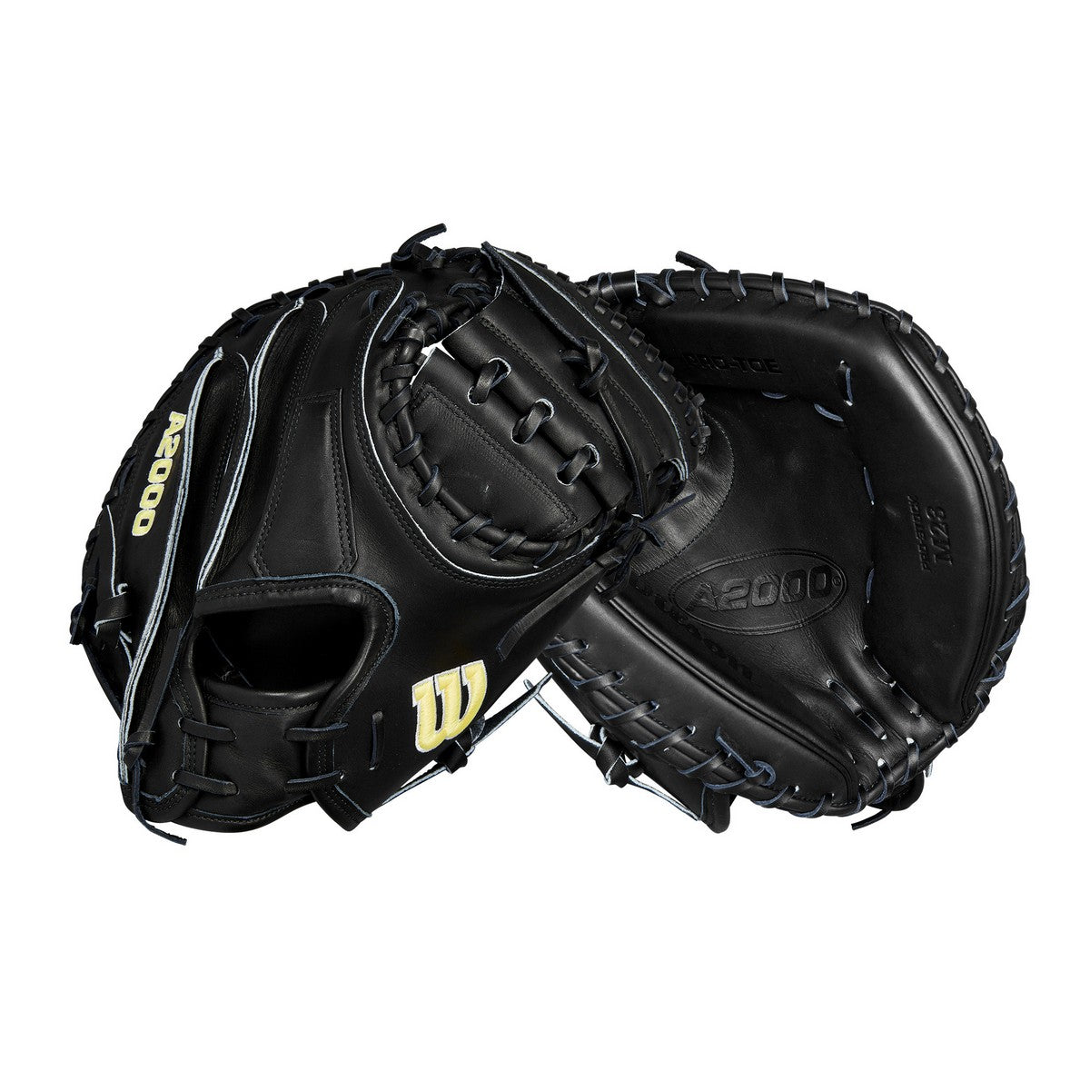Wilson A2000 M23 Glove Day Series Black Edition 33.5" Baseball Catchers Mitt - THROWS RIGHT