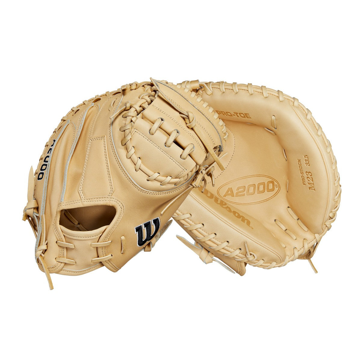 Wilson A2000 M23 Glove Day Series Blonde Edition 33.5" Baseball Catchers Mitt - THROWS RIGHT