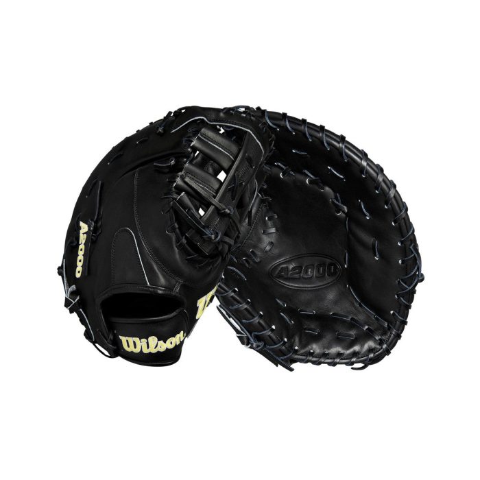 Wilson A2000 1679 Glove Day Series Black Edition 12.5" Baseball First Base Mitt - THROWS LEFT