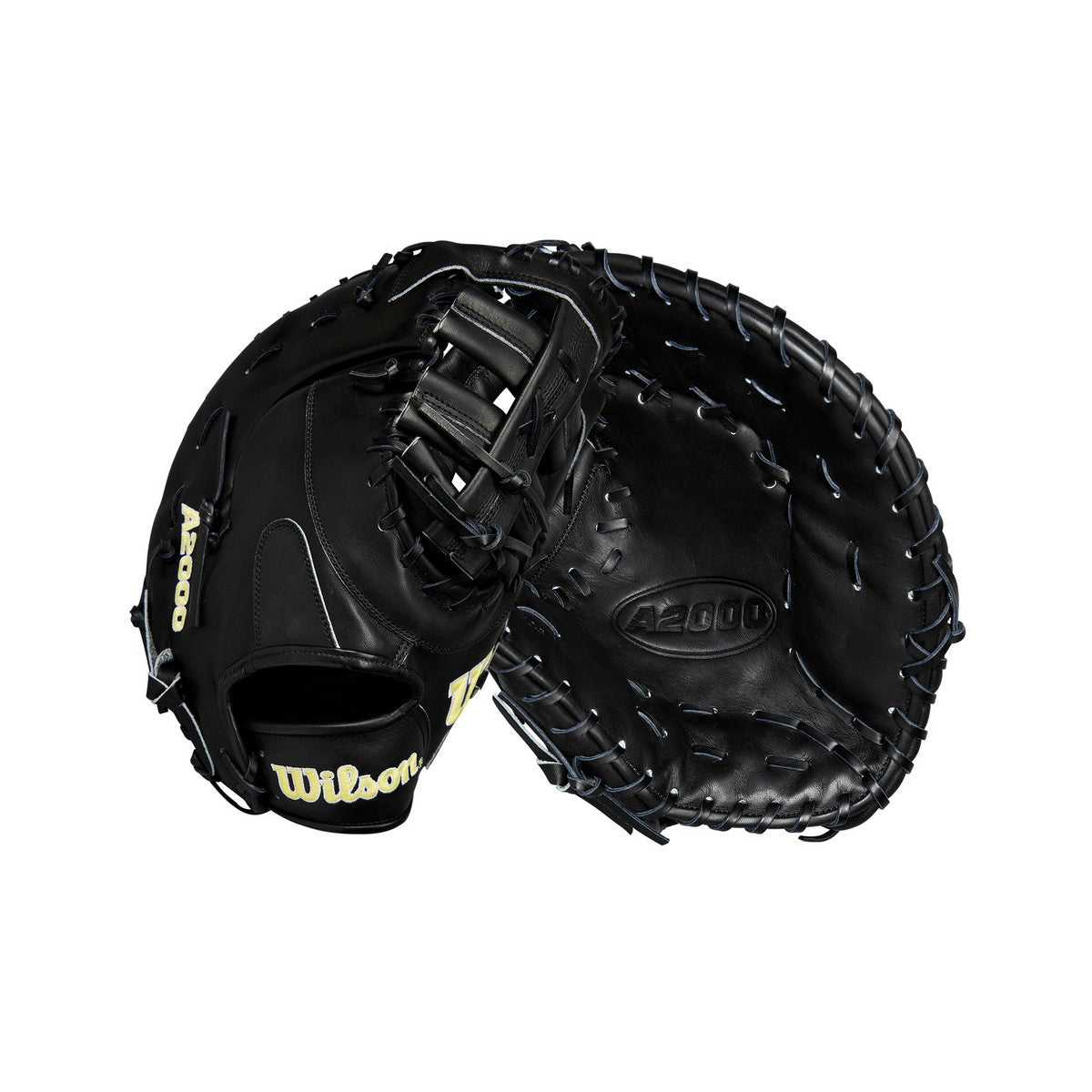 Wilson A2000 1679 Glove Day Series Black Edition 12.5" Baseball First Base Mitt - THROWS LEFT