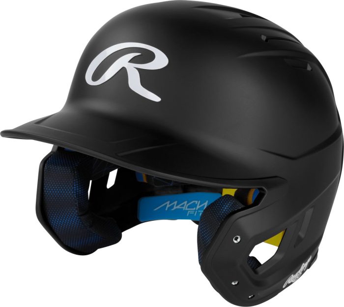 Rawlings MACH FIT Matte 1-Tone Baseball Batting Helmet